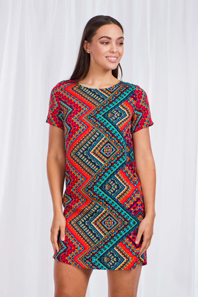 slim fit dress slacks Flirty Fiesta Smocked Dress  Impressions Online Boutique
